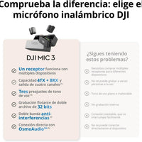 🎙️🔥 Haz que tu voz suene profesional con DJI Mic 3 – Audio inalámbrico hasta 400 m