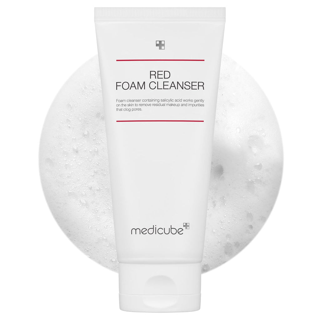 medicube Facial Cleanser Red Foam Cleanser, 4.05 oz