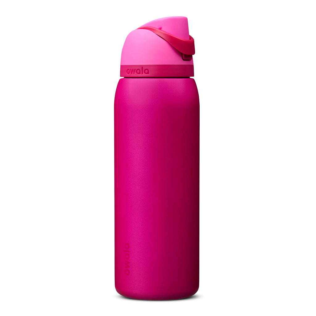 Owala FreeSip Stainless Steel Water Bottle 40 oz Read My Lips