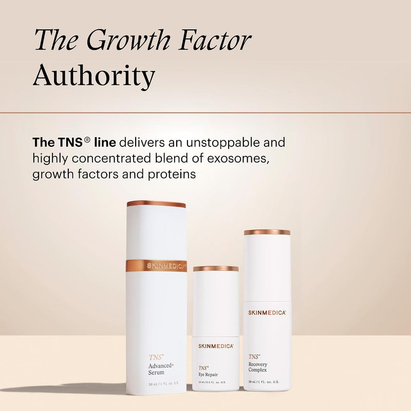 SkinMedica TNS Eye Repair - Hydrating Under Eye Moisturizer - Helps Improve the Look of Dark Circles & Wrinkles - Peptide & Vitamin-Infused Formula for Smoother, Radiant Look (0.5 Oz)