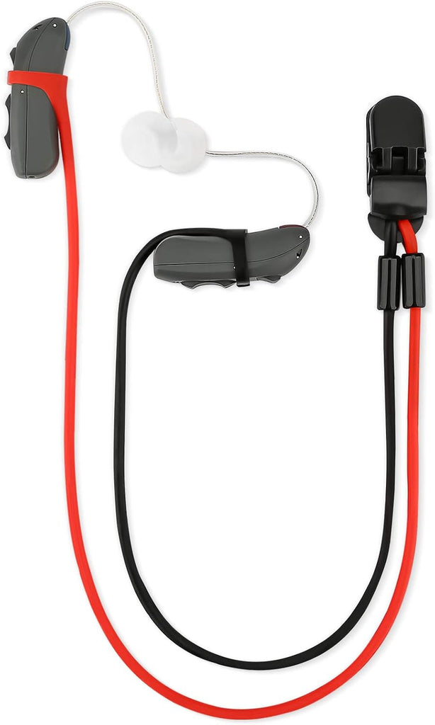 Vivtone Hearing Aids Anti-Lost Lanyard, BTE Hearing Aids Protector with Clip for Seniors and Kids, Essential to Prevent