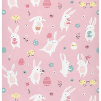 Crib Sheets for Boys Easter Rabbits Eggs Toddler Baby Girl Sheets for Crib,Neutral Mini Crib Nursery Mattress Sheets Fit
