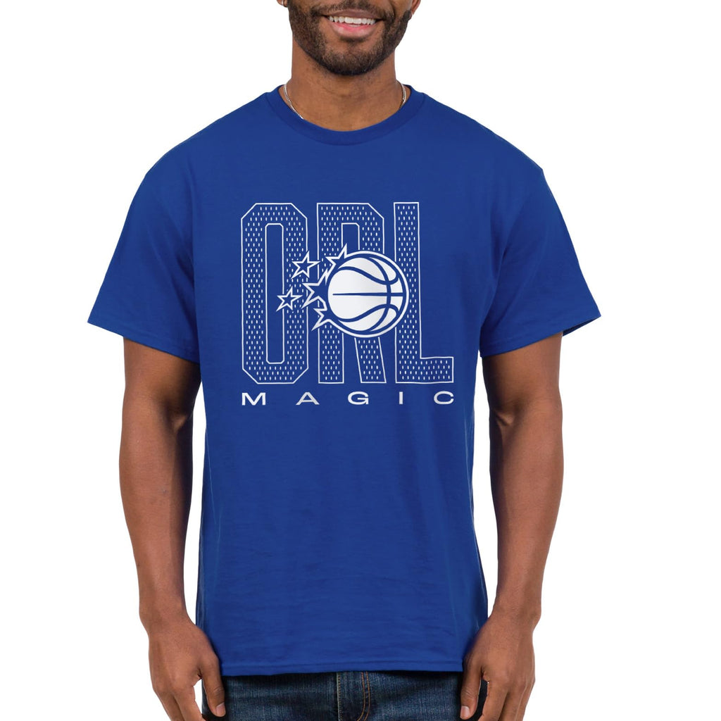 Junk Food NBA - Orlando Magic City Mesh Adult SS T-Shirt Royal Blue