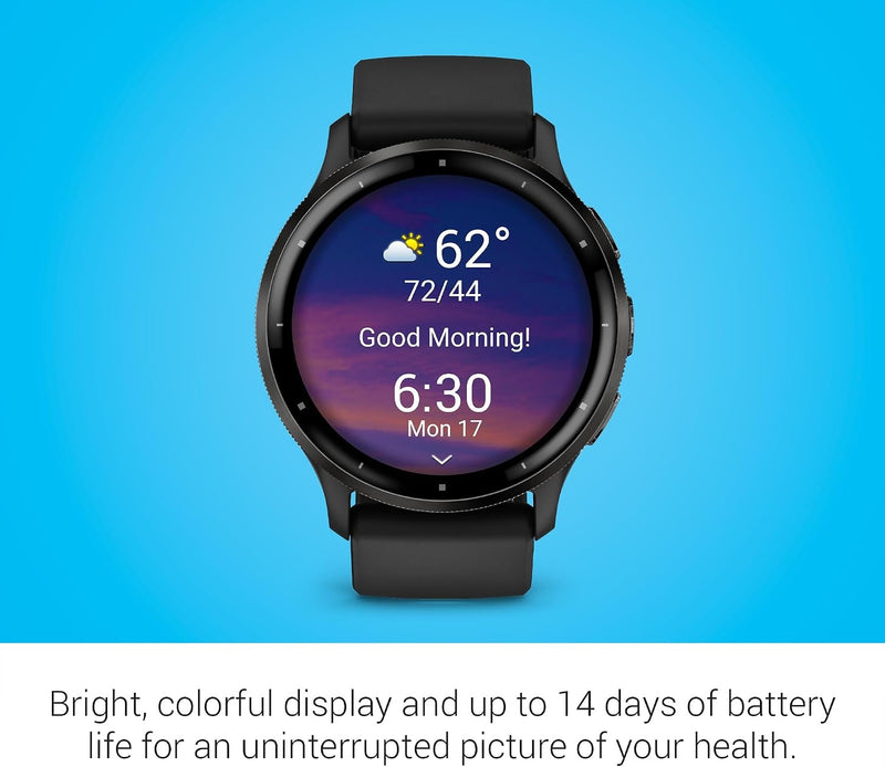 Garmin Venu® 3, Premium Fitness Smartwatch, 45mm, Black