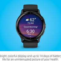 Garmin Venu® 3, Premium Fitness Smartwatch, 45mm, Black