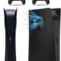 PEYANZ Vented Faceplate for PS5 Digital Edition+2 Controller Covers