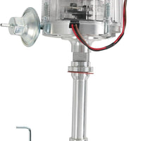 HEI Distributor Clear Cap Compatible with Chevy GM SBC V8 283 305 307 327 350 400 Small Blocks BBC 396 427 454 Big Block
