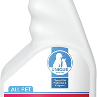 Unique Pet Odor and Stain Eliminator - 24 oz. Ready-to-Use Liquid Spray - Bio-Enzymatic Formula Eliminates Old and New P