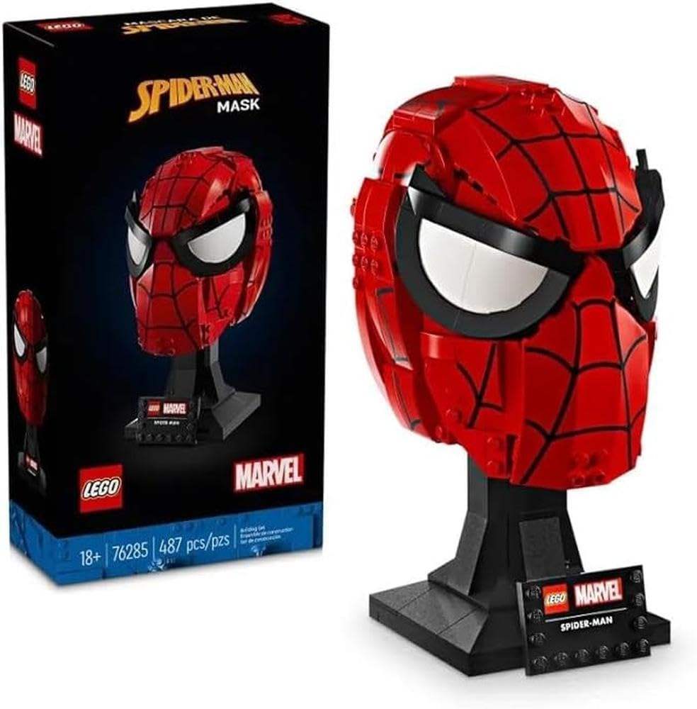 LEGO Marvel 76285 Mascara de Spider-Man Roja