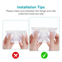 Paruu P16 Copa Recolectora de Repuesto 150 ml para Extractor de Leche