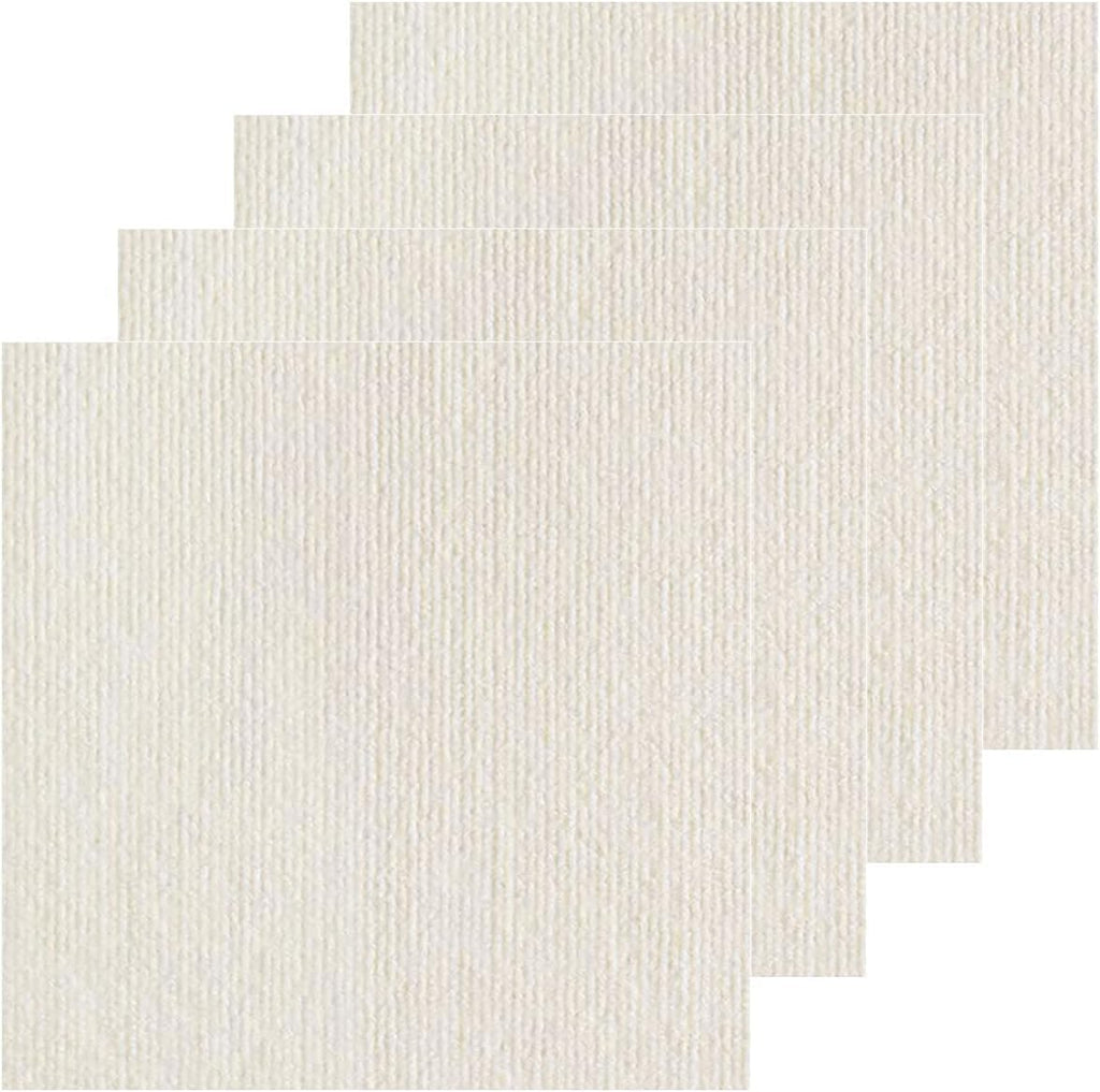 12x12 Inch Peel and Stick Carpet Tiles with Soft Pad, Self-Adhesive Removable Floor Squares for Bedroom, Office, Rental,