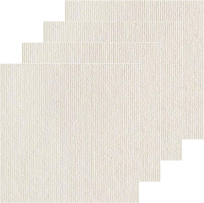 12x12 Inch Peel and Stick Carpet Tiles with Soft Pad, Self-Adhesive Removable Floor Squares for Bedroom, Office, Rental, Easy DIY Installation (30, White)