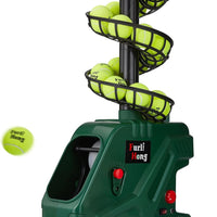 Furlihong 3819BH - Máquina portátil de pelotas de tenis - 5 ángulos ajustables, 2 niveles
