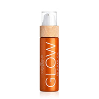 COCOSOLIS GLOW Shimmer Oil | Illuminizing Natural Dry Oil With Shiny Particles | Leaves The Skin Glowing & Enhances a Golden Tan | Gives a Luxurious Feel to Your Skin | 110ml