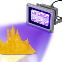 3D Printer UV Resin Curing Light for SLA/DLP/LCD 3D Printing, Solidify Photosensitive Resin, 405nm UV LED Lights with 60