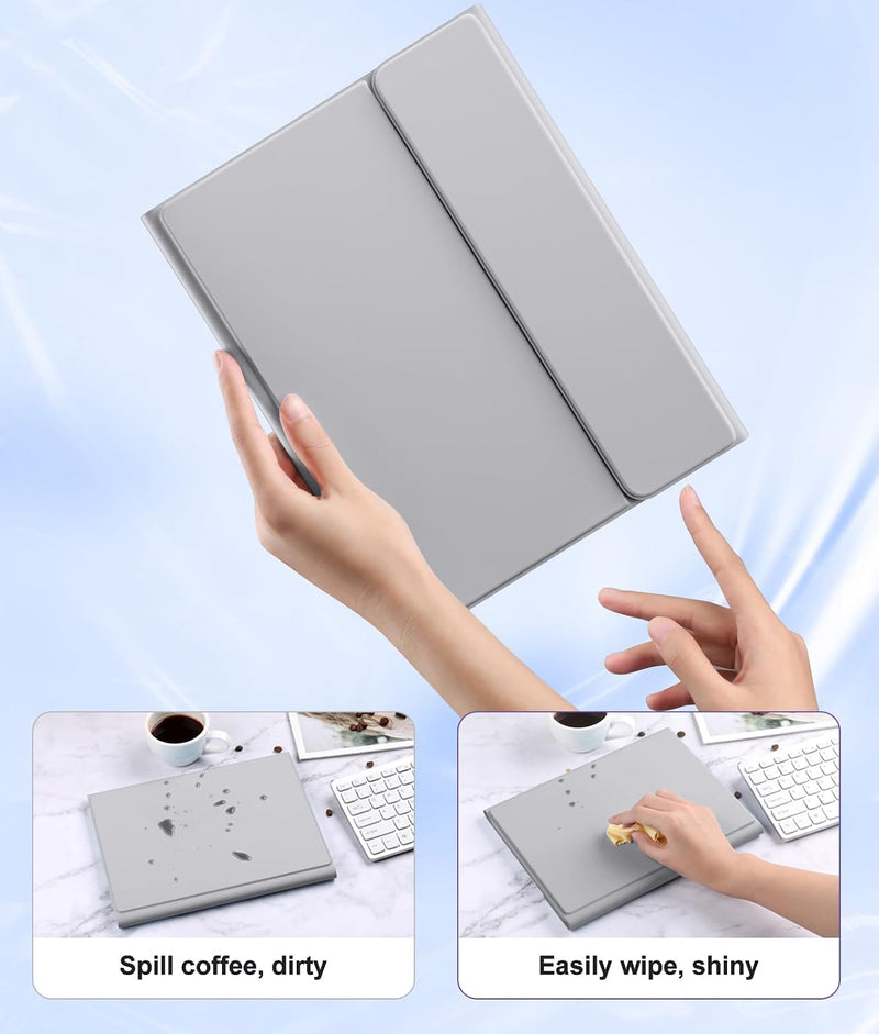 Funda con Teclado Harvopu para iPad 11" (A16) / iPad 10.ª Gen - Gris