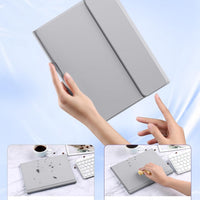 Funda con Teclado Harvopu para iPad 11" (A16) / iPad 10.ª Gen - Gris