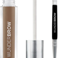 Gel para cejas WUNDERBROW, resistente al agua, a prueba de manchas, de larga duración, tono: morena, vegano y libre de crueldad animal