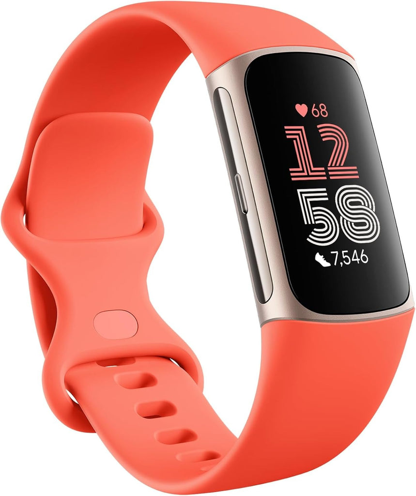Amazon Fitbit Charge 6 Fitness Tracker with Google Apps