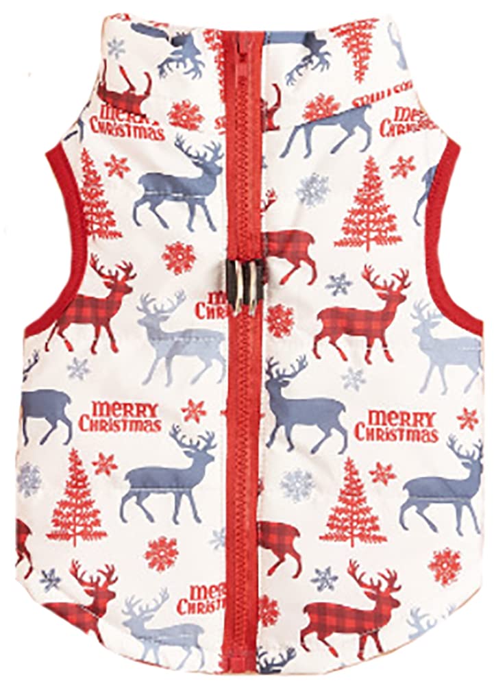 MaruPet Winter Waterproof Windproof Dog Vest Coat - Warm Jacket for Small Medium Dogs - Not Suitable for Big Dogs - Y-2-