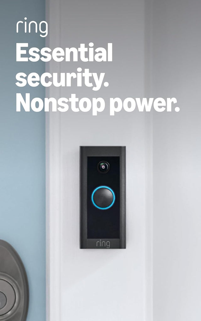 Ring Video Doorbell Wired, HD doorbell camera with Two-Way Talk, real-time alerts, and Advanced Motion Detection (wiring required) (2021 release)