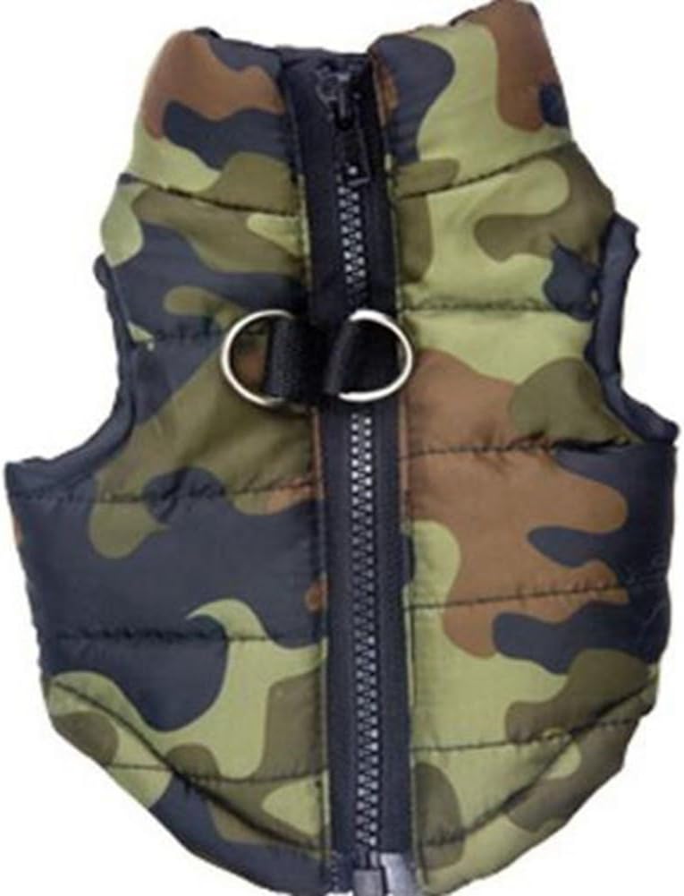 MaruPet Winter Waterproof Windproof Vest Coat for Small Dogs - Warm Jacket for Cold Weather - Suitable for Teddy, Chihua