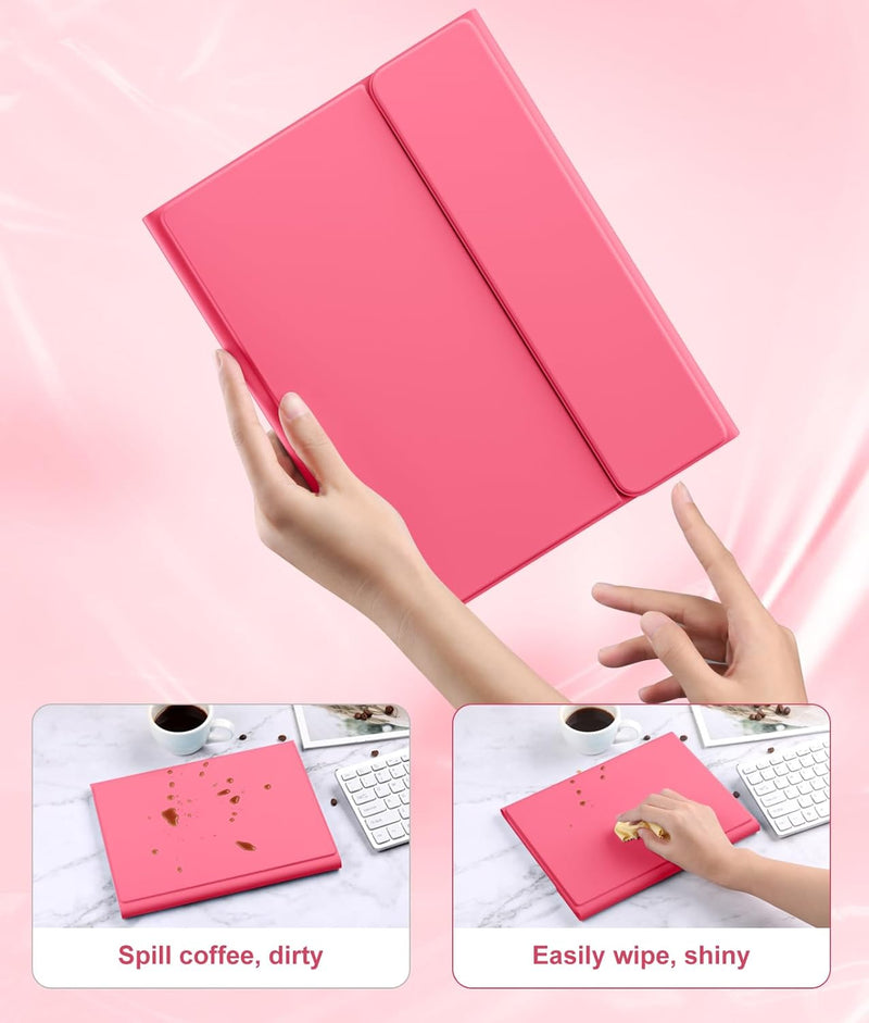 Funda con Teclado Harvopu para iPad 11" (A16) / iPad 10.ª Gen - Rosa