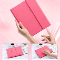 Funda con Teclado Harvopu para iPad 11" (A16) / iPad 10.ª Gen - Rosa