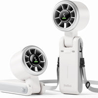 Ofertaza, Diveblues Portable Handheld Turbo Fan, 5 Gear Wind, Battery Operated