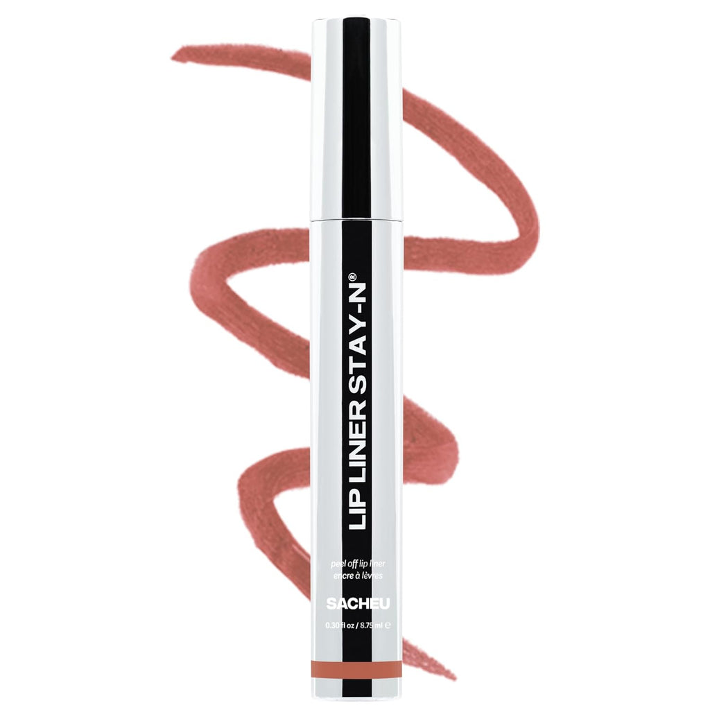 Sacheu Lip Liner STAY-N Peel Off Lip Stain, Longwear, p-INKED (Jumbo)