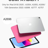 Funda con Teclado Harvopu para iPad 11" (A16) / iPad 10.ª Gen - Negro