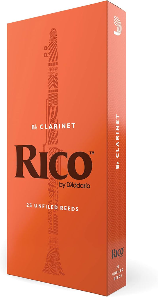 D’Addario Woodwinds, Rico Bb Clarinet Reeds, RCA2535, Strength 3.5, 25-pack