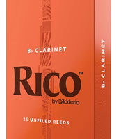 D’Addario Woodwinds, Rico Bb Clarinet Reeds, RCA2535, Strength 3.5, 25-pack