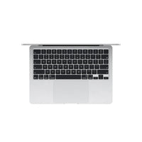 MacBook Air M5 Silver vista cenital teclado y trackpad