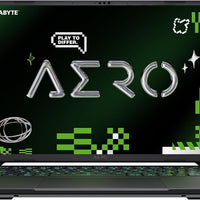 GIGABYTE AERO X16; Copilot+ PC - 165Hz 2560x1600 WQXGA - NVIDIA GeForce RTX 5060 - AMD Ryzen AI 7 350-1TB SSD with 16GB DDR5 RAM - Windows 11 Home - Space Gray