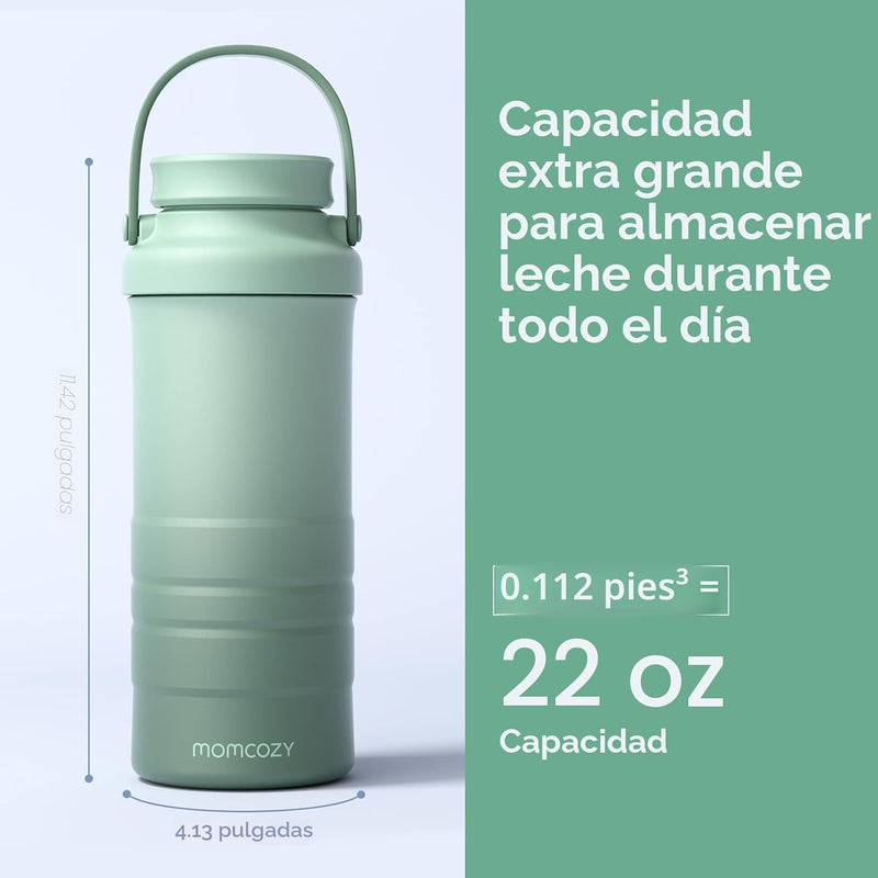Momcozy Enfriador portátil de leche materna de 22 onzas para exteriores