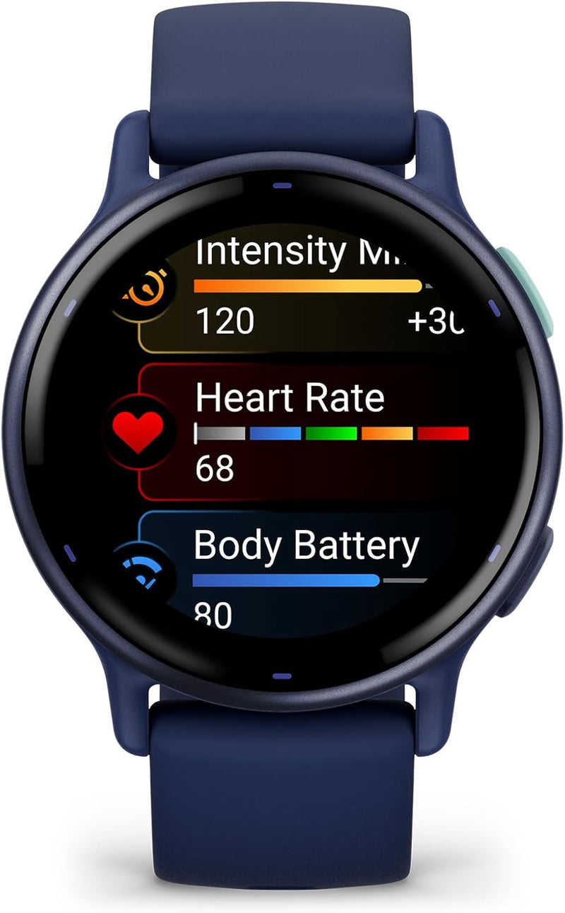 Garmin Vívoactive 5 - Navy — Smartwatch GPS AMOLED, hasta 11 días de batería