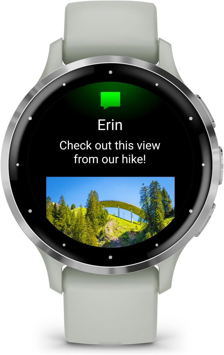 Garmin Venu® 3S, Premium Fitness Smartwatch, 41mm, Sage Gray