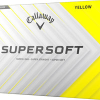 Callaway Golf Supersoft Golf Balls (2025, Yellow)