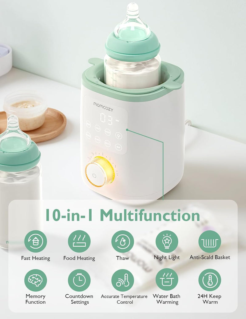 Momcozy Calientabiberones de Mesa para Leche Materna