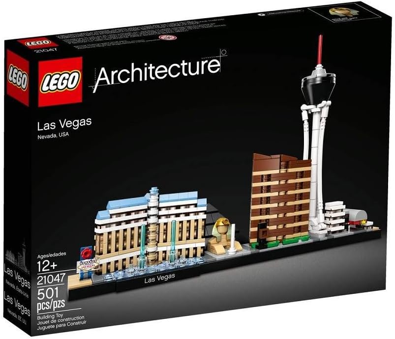 LEGO Architecture Skyline Collection Las Vegas Building Kit 21047 (487 Pieces)