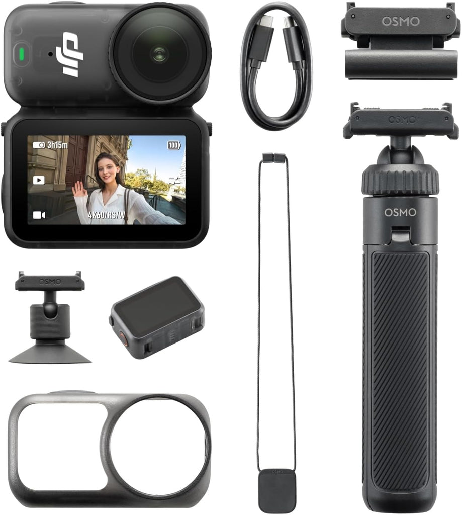 DJI Osmo Nano On-the-Go Combo (128GB), 4K Wearable Camera