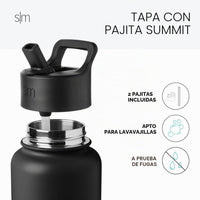 Simple Modern Water Bottle with Straw Lid Vacuum Insulated