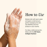SkinMedica HA5 Hydra Collagen Hydrating Foaming Cleanser with Vegan Collagen, 5 Fl Oz - Hydrating Cleansing Solution for Daily Use - Amino Acid-Based Wash for a Gentle, Non-Irritating, Clean Feeling