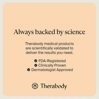 Therabody TheraFace - Varita desinfladora - Tratamiento para el cuidado del frío y el calor de la piel para deshinchar y brillar; varita de belleza, rodillo facial y masajeador de ojos para hinchazón