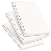 RETTACY Blank Journal Notebook, 160 Pages per Pack, A5 Size (5.7'' × 8.3'')