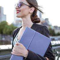 Funda con Teclado Harvopu para iPad 11" (A16) / iPad 10.ª Gen - Azul