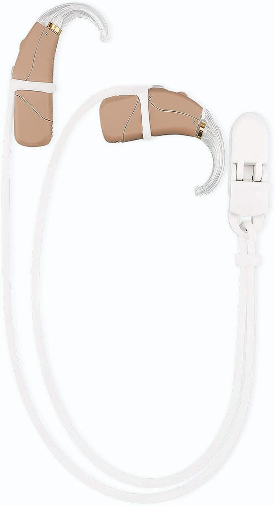 Vivtone Hearing Aids Anti-Lost Lanyard, BTE Hearing Aids Protector with Clip for Seniors and Kids, Essential to Prevent