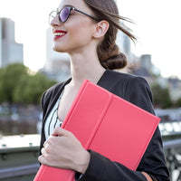 Funda con Teclado Harvopu para iPad 11" (A16) / iPad 10.ª Gen - Rosa