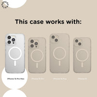 PopSockets iPhone 15 Pro Max Phone Case w/MagSafe- Floating Florals